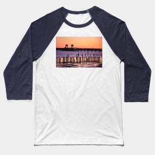 Youngs Bay Sunset Baseball T-Shirt